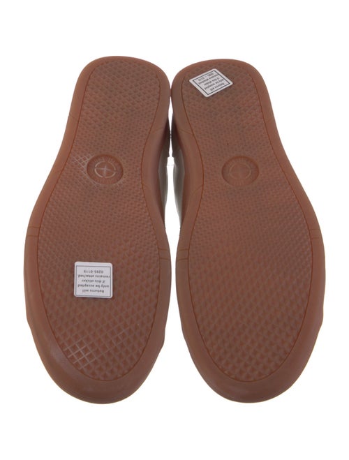 Stone Island Suede Colorblock Pattern Sneakers