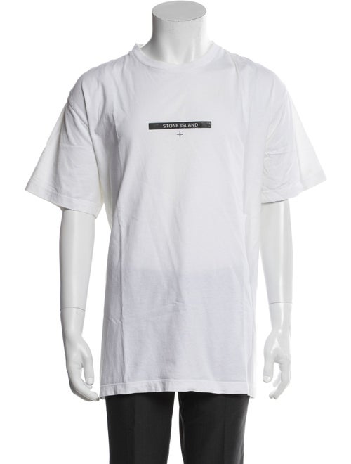 Stone Island Graphic Print Crew Neck T-Shirt