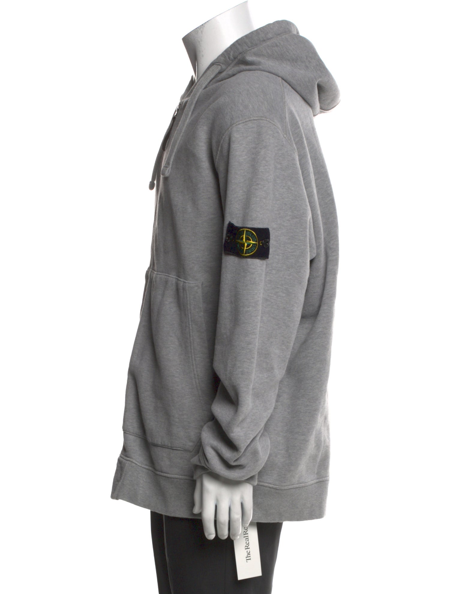 Stone Island Graphic Print Crew Neck Hoodie