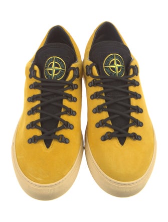 Stone Island Suede Sneakers