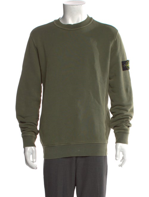 Stone Island Graphic Print Crew Neck Pullover