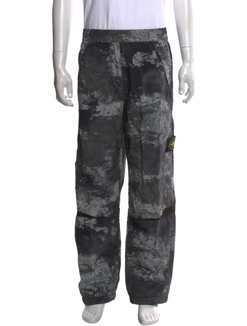 Stone Island Camouflage Print Sweatpants