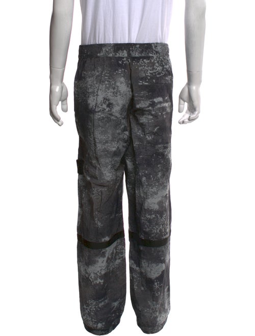 Stone Island Camouflage Print Sweatpants