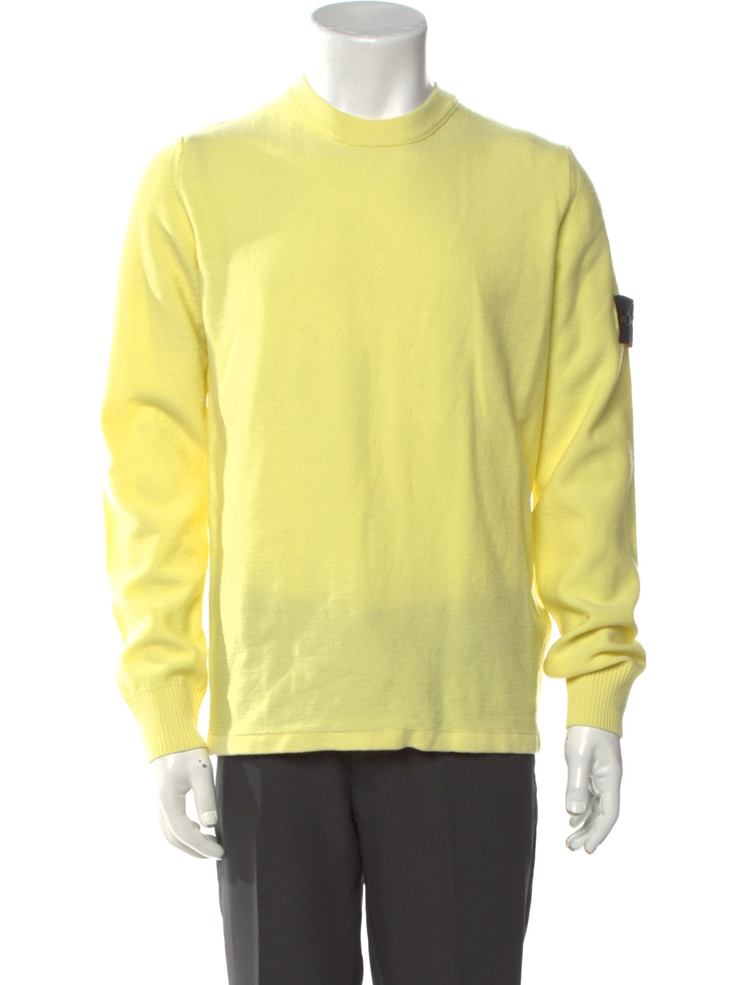 Stone Island Wool Crew Neck Pullover