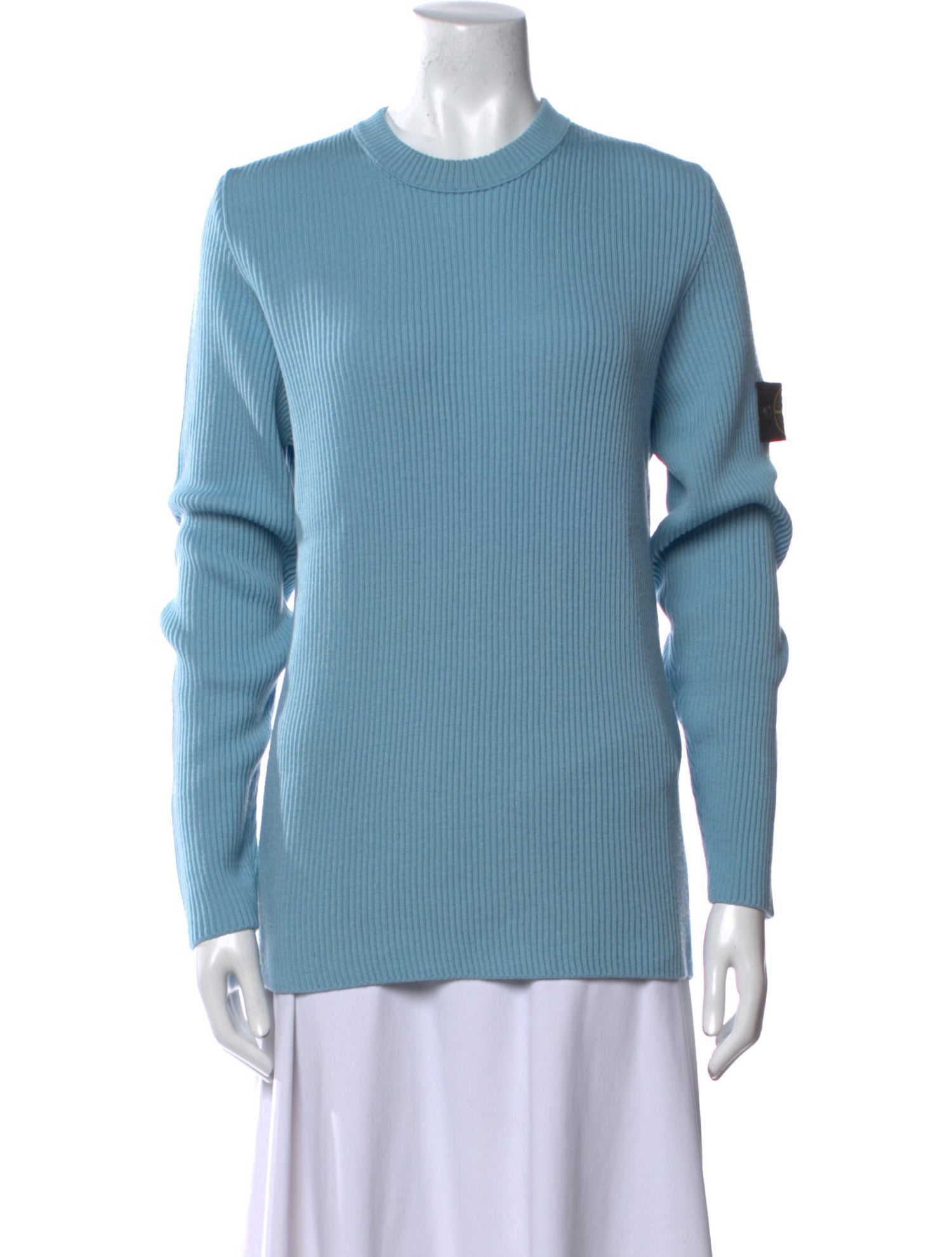 Stone Island Crew Neck Long Sleeve Sweatshirt