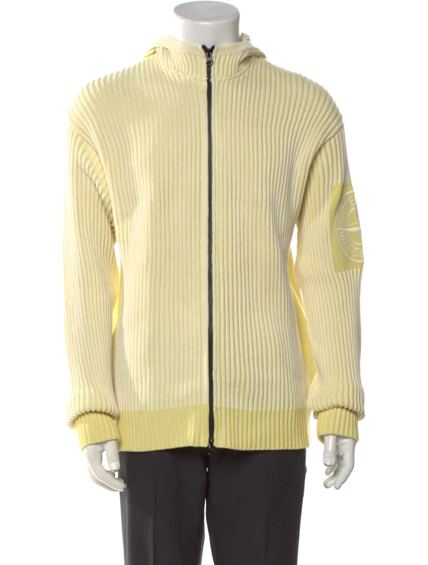 Stone Island Mock Neck Long Sleeve Cardigan