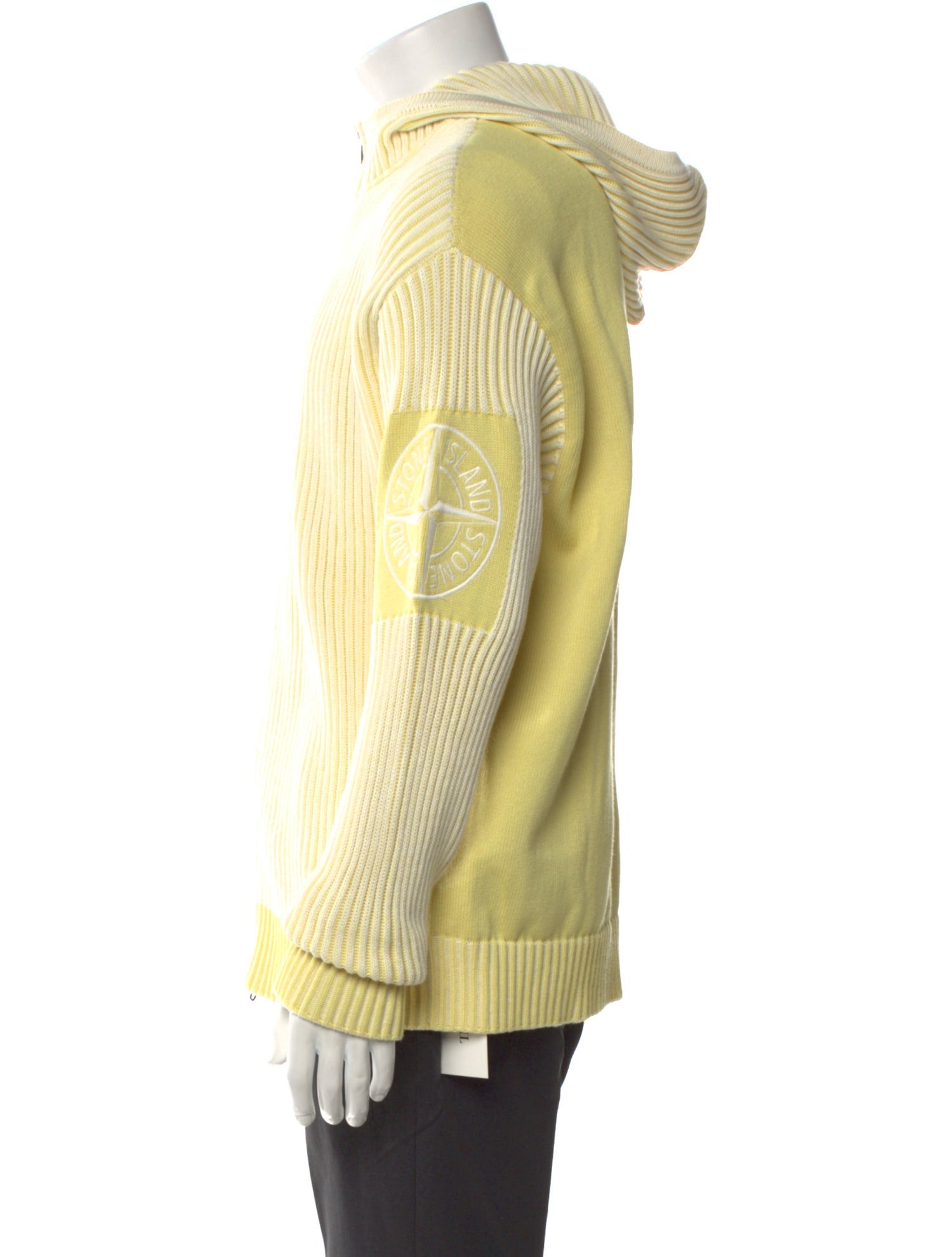 Stone Island Mock Neck Long Sleeve Cardigan