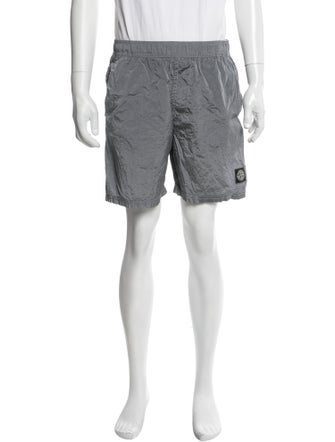 Stone Island Mesh Accents Swim Trunks