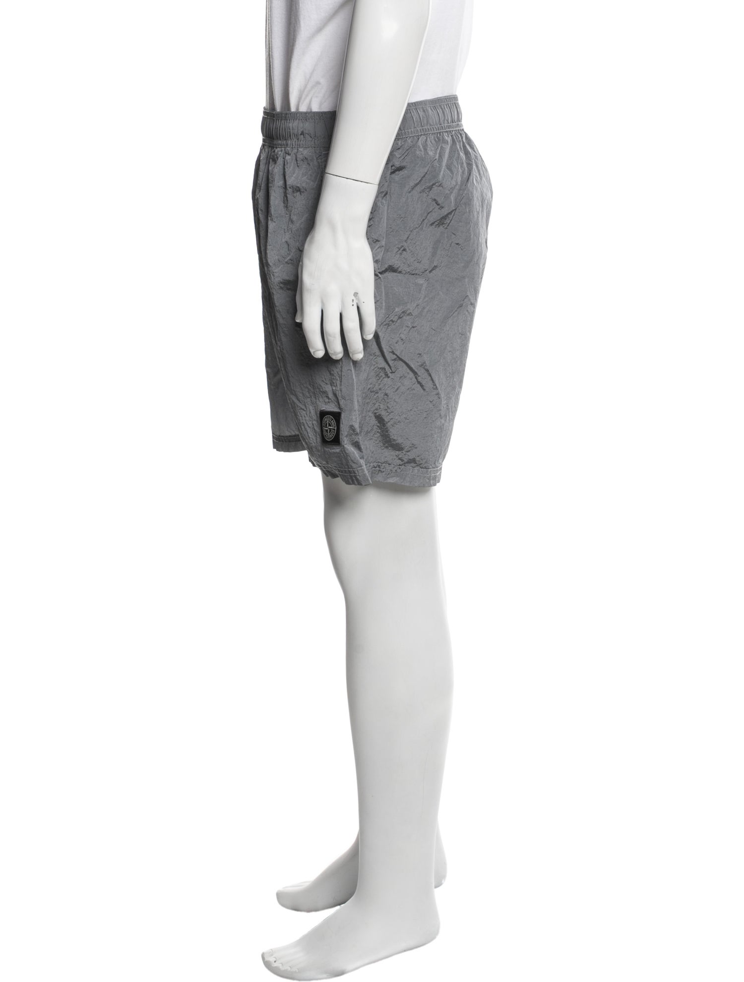 Stone Island Mesh Accents Swim Trunks