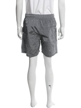 Stone Island Mesh Accents Swim Trunks