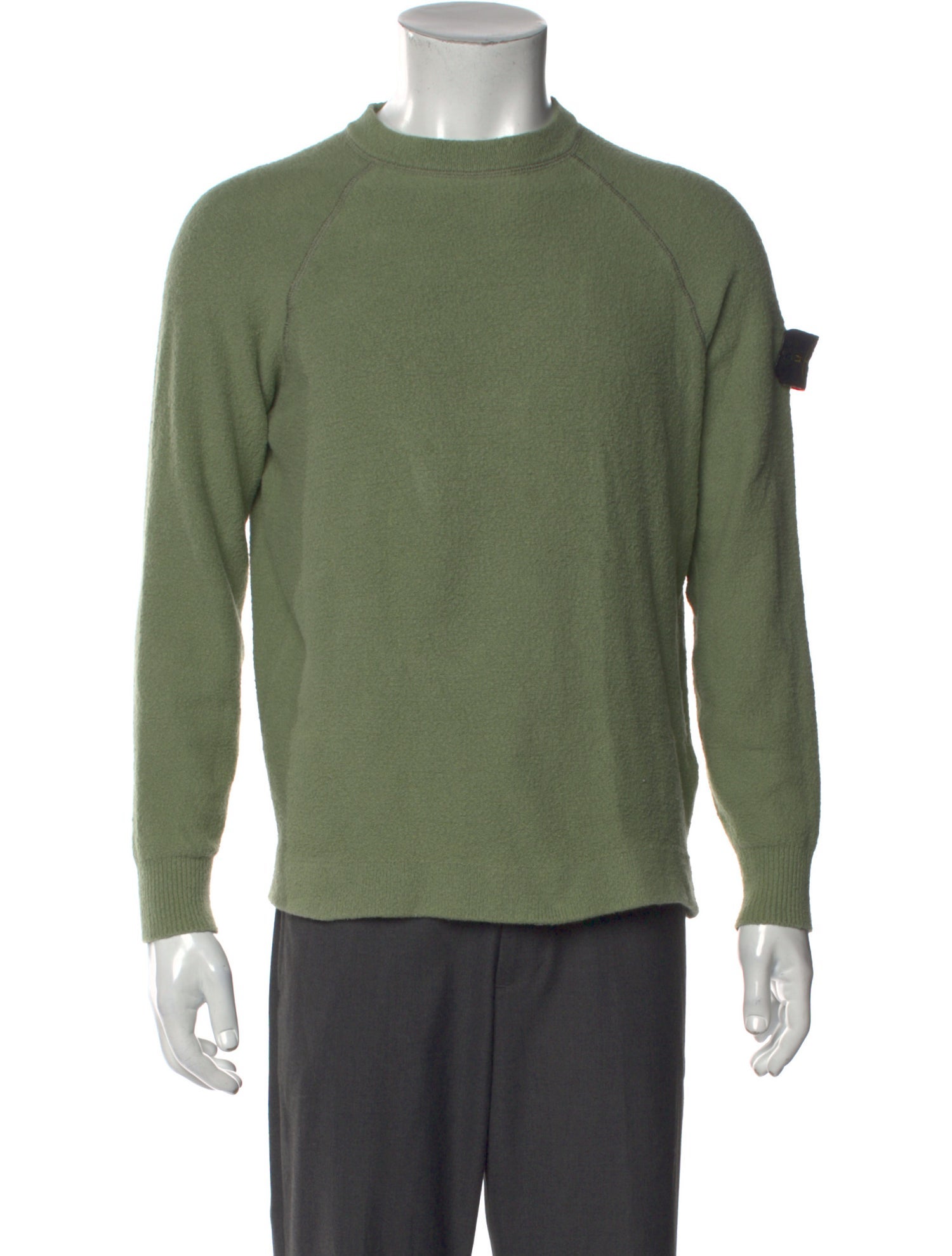 Stone Island Crew Neck Long Sleeve Pullover