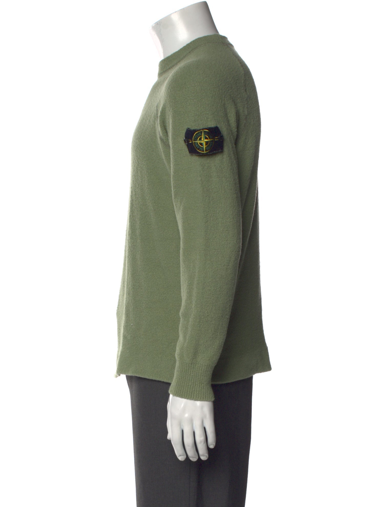Stone Island Crew Neck Long Sleeve Pullover
