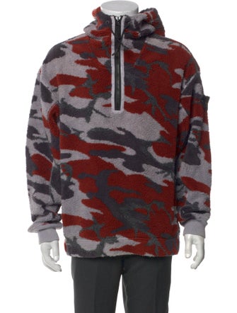 Stone Island Virgin Wool Printed Hoodie