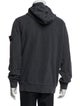 Stone Island V-Neck Long Sleeve Hoodie