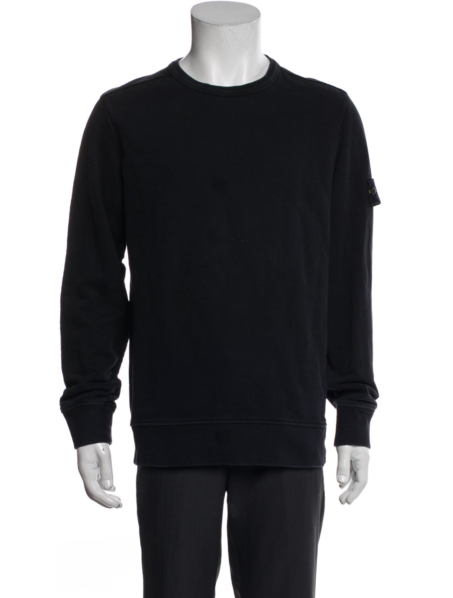 Stone Island Crew Neck Long Sleeve T-Shirt