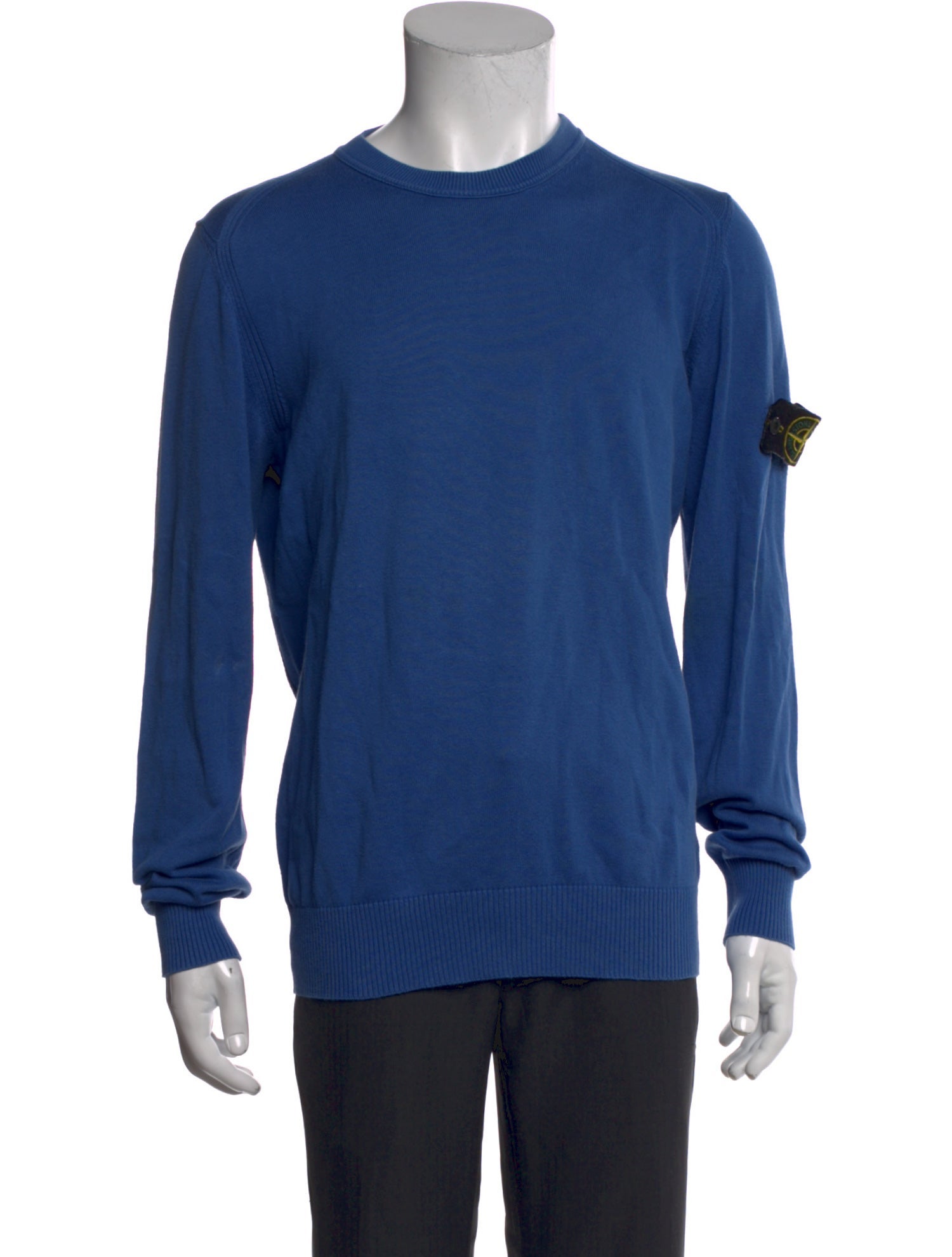 Stone Island Crew Neck Long Sleeve T-Shirt