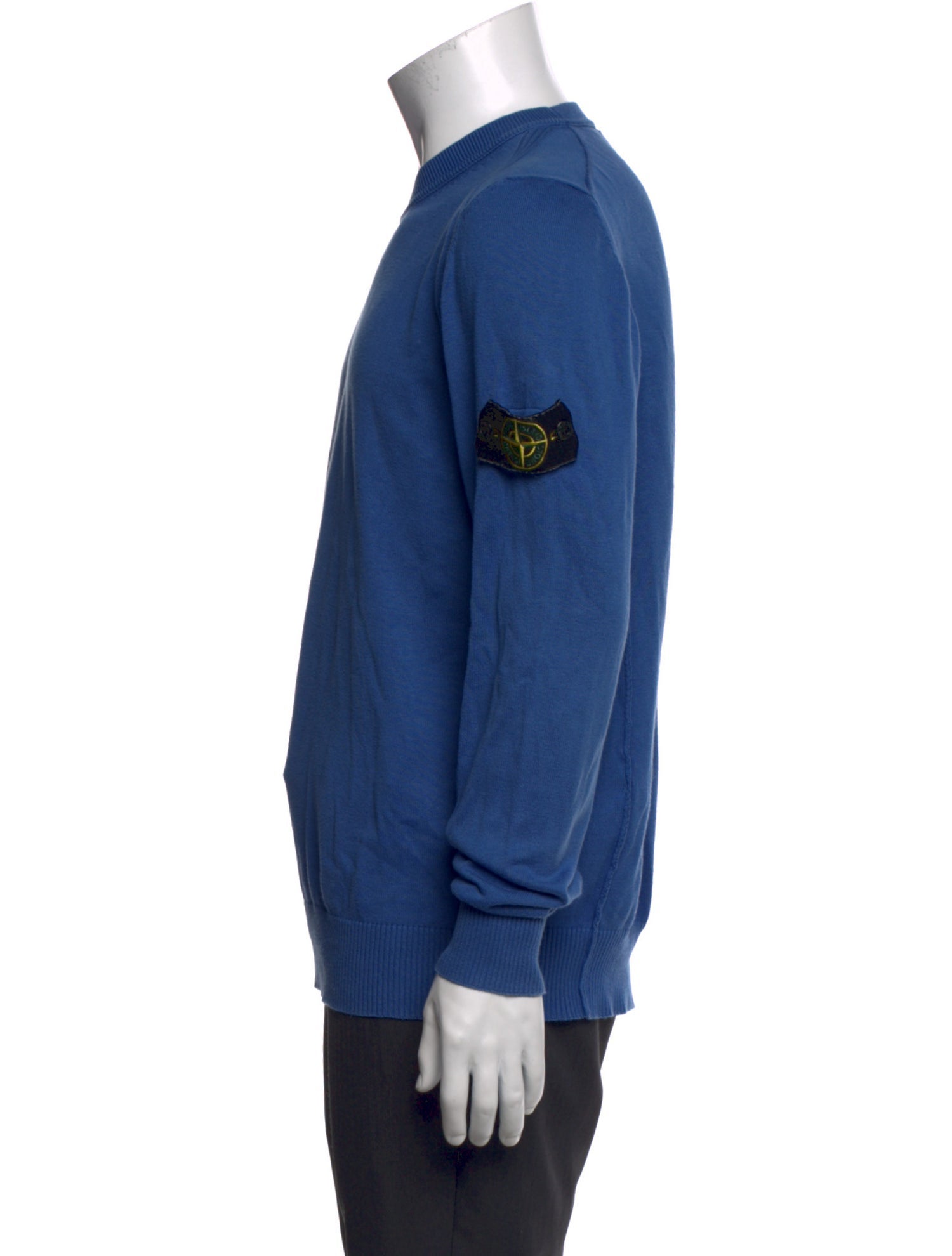 Stone Island Crew Neck Long Sleeve T-Shirt