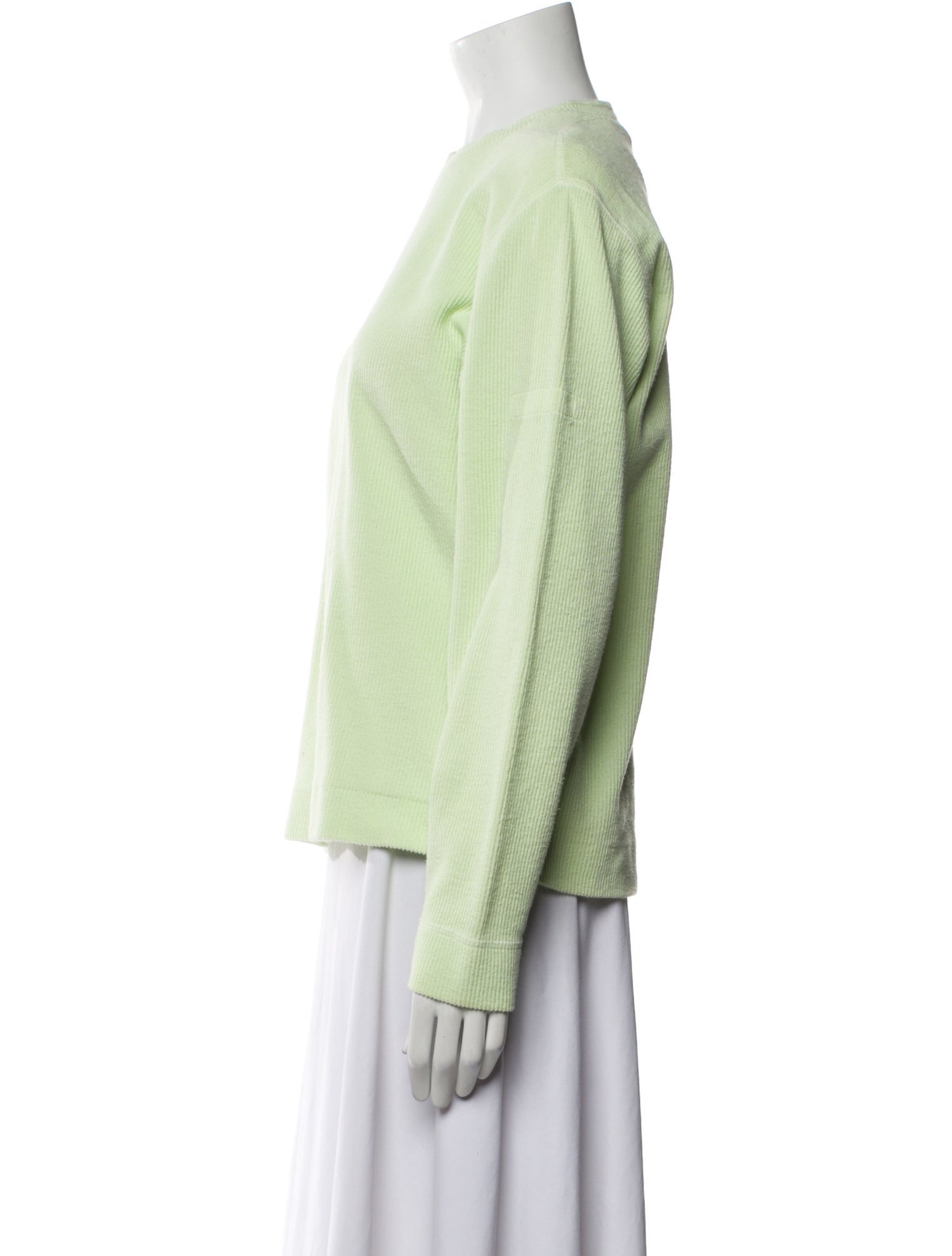 Stone Island Crew Neck Long Sleeve Sweatshirt