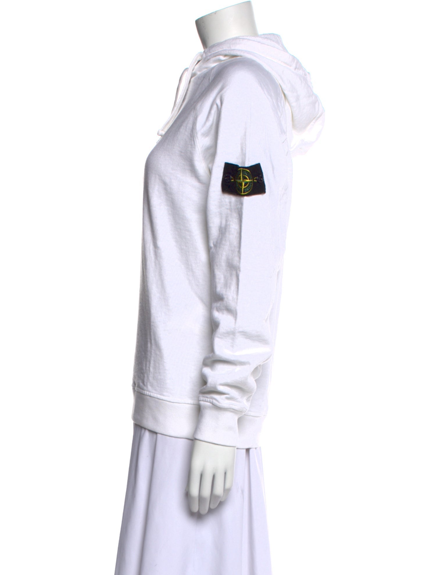 Stone Island Mock Neck Long Sleeve Sweatshirt