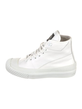Stone Island Leather Sneakers