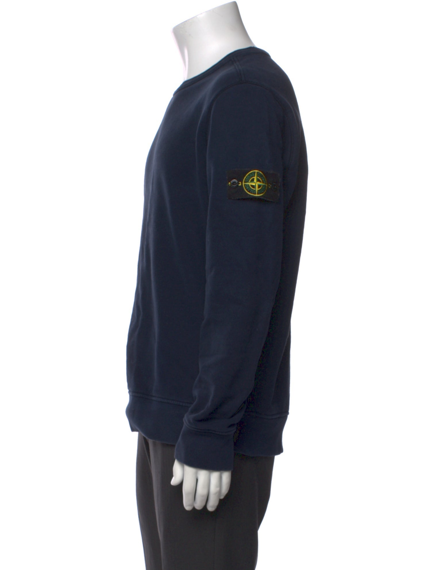 Stone Island Crew Neck Long Sleeve Henley