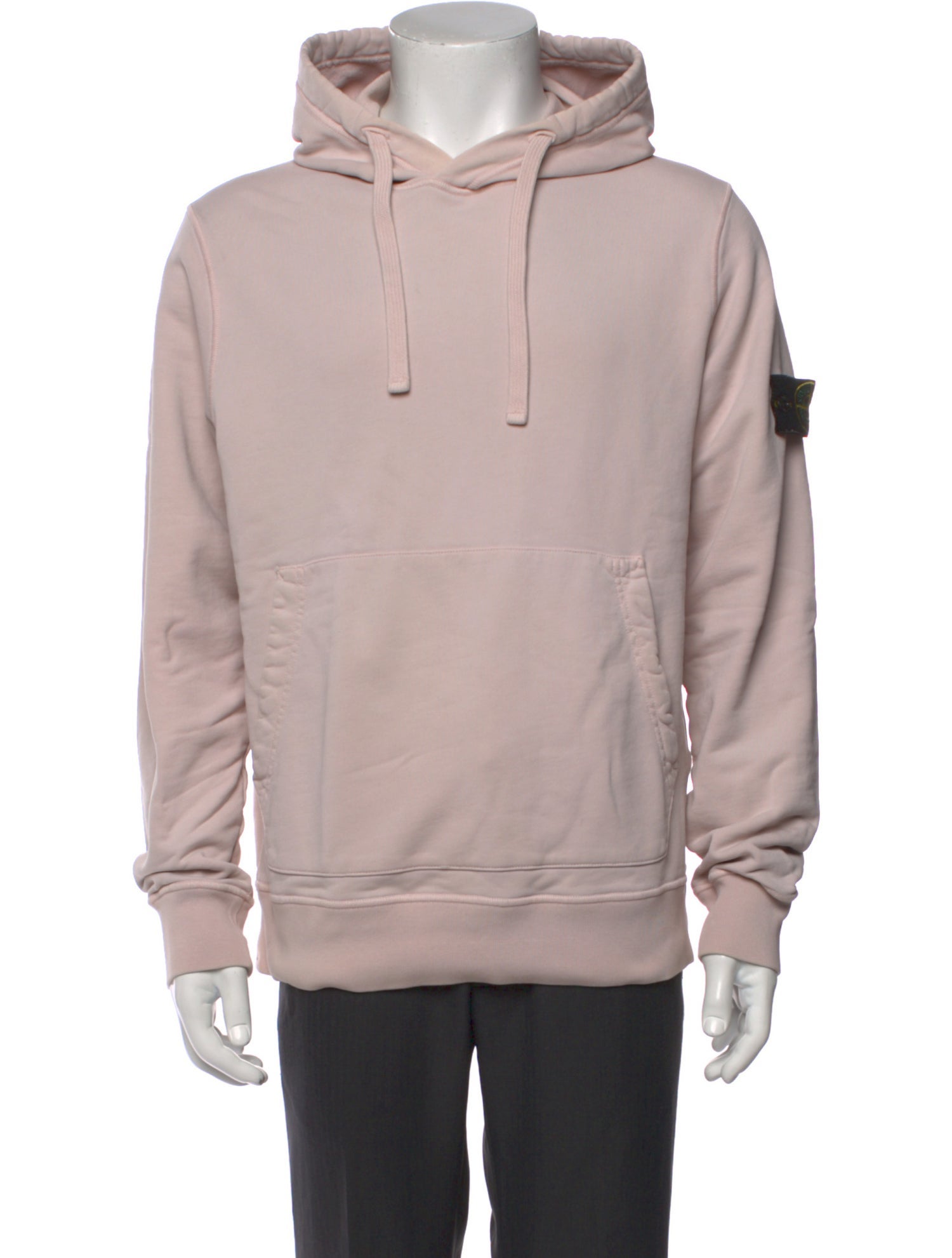 Stone Island Graphic Print Crew Neck Hoodie