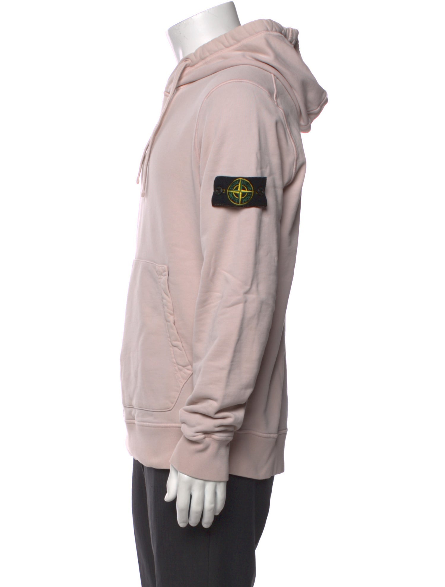 Stone Island Graphic Print Crew Neck Hoodie