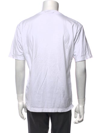 Stone Island Graphic Print Crew Neck T-Shirt