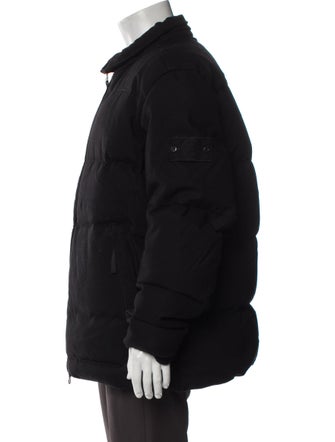 Stone Island Wool Puffer Coat