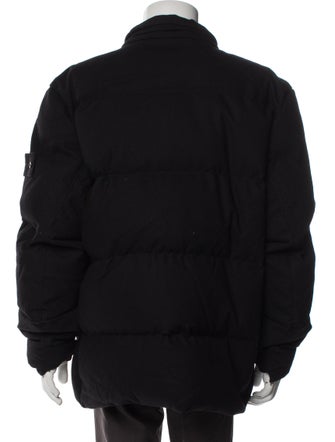 Stone Island Wool Puffer Coat