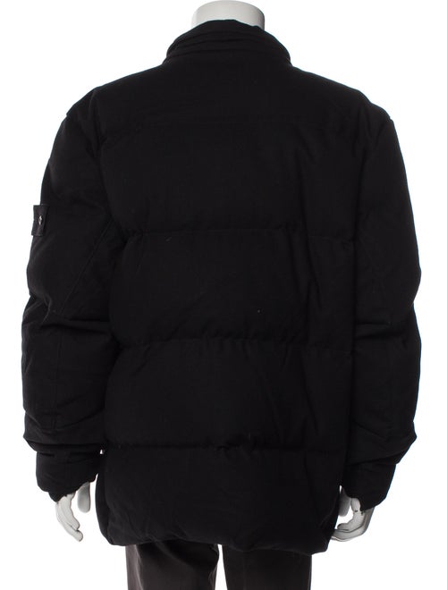 Stone Island Wool Puffer Coat