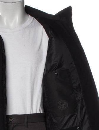 Stone Island Wool Puffer Coat