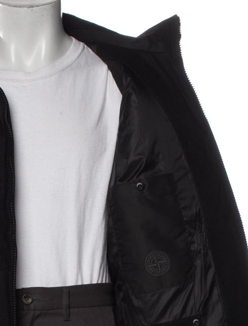 Stone Island Wool Puffer Coat