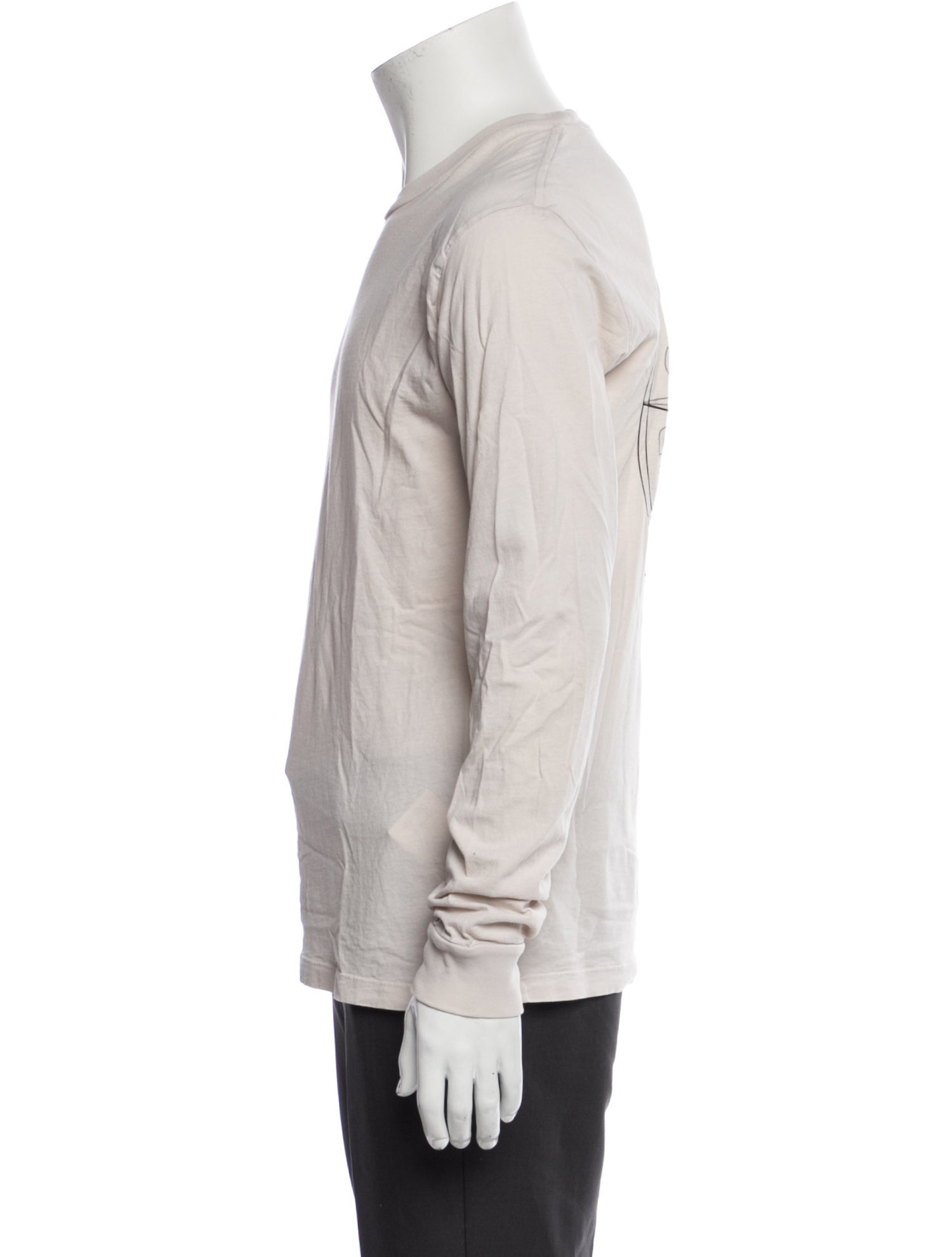 Stone Island Graphic Print Crew Neck T-Shirt