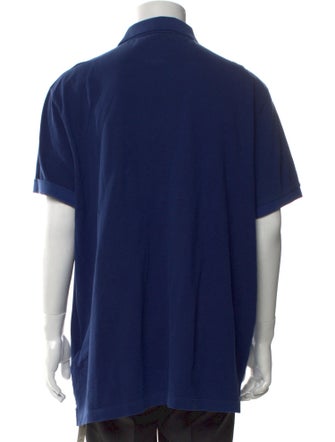 Stone Island Collar Short Sleeve Polo Shirt