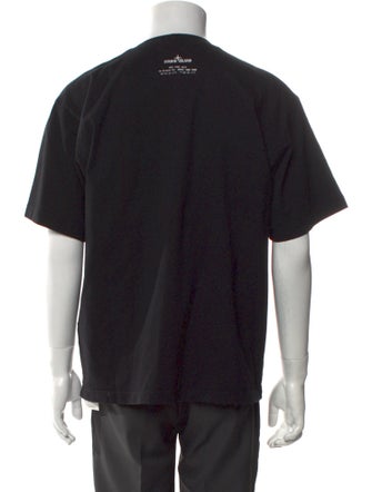 Stone Island Graphic Print Crew Neck T-Shirt