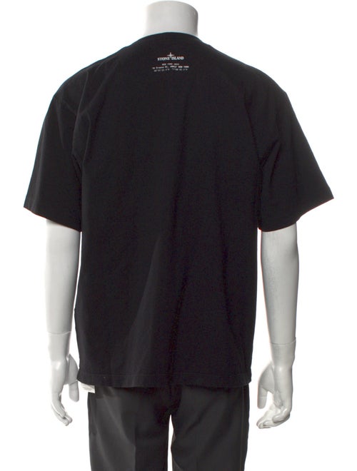 Stone Island Graphic Print Crew Neck T-Shirt