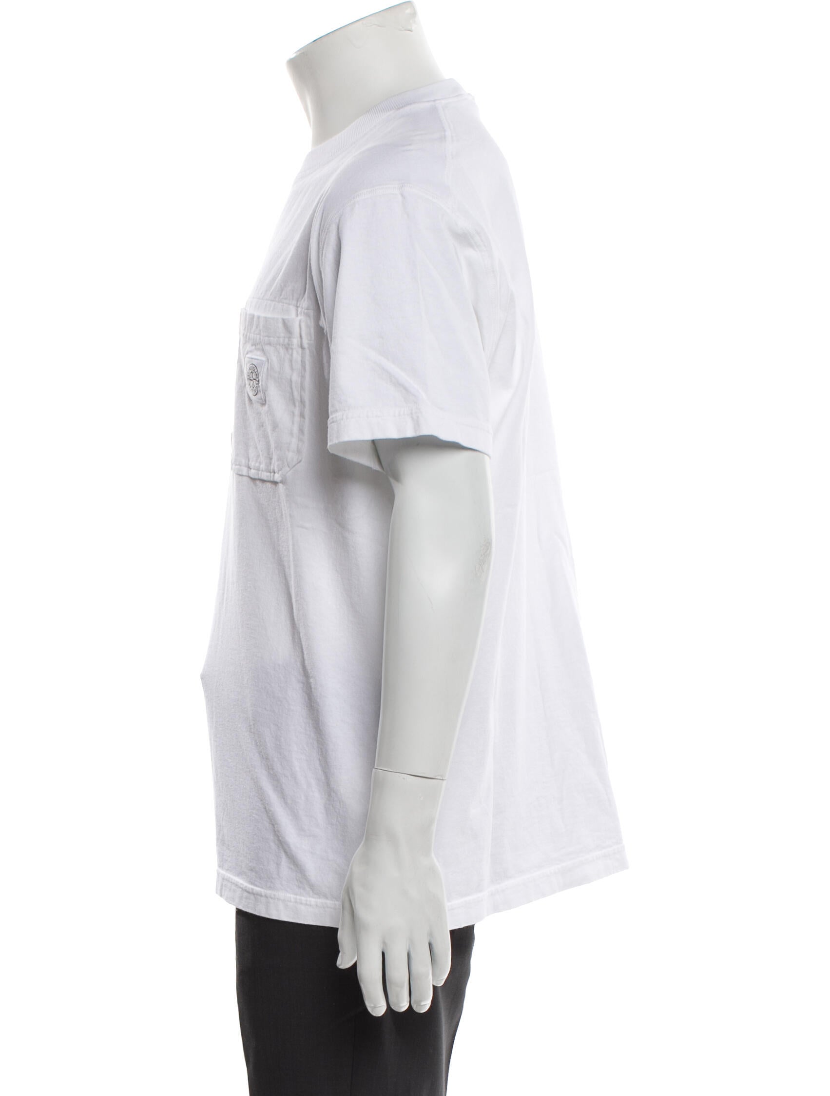 Stone Island Graphic Print Crew Neck T-Shirt