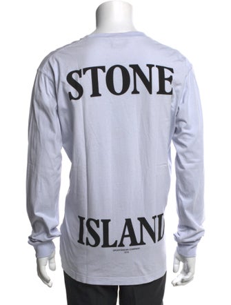 Stone Island Graphic Print Crew Neck T-Shirt