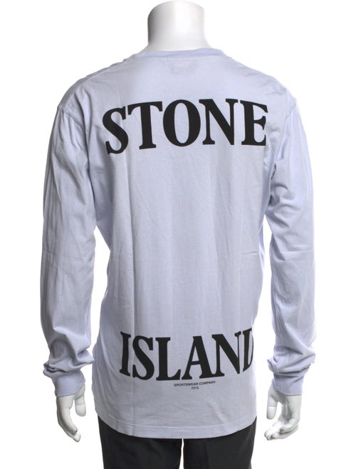 Stone Island Graphic Print Crew Neck T-Shirt