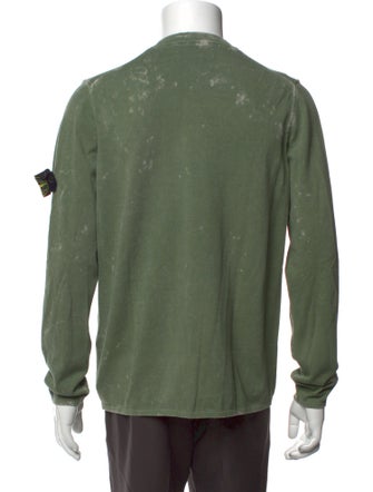 Stone Island Crew Neck Long Sleeve Henley