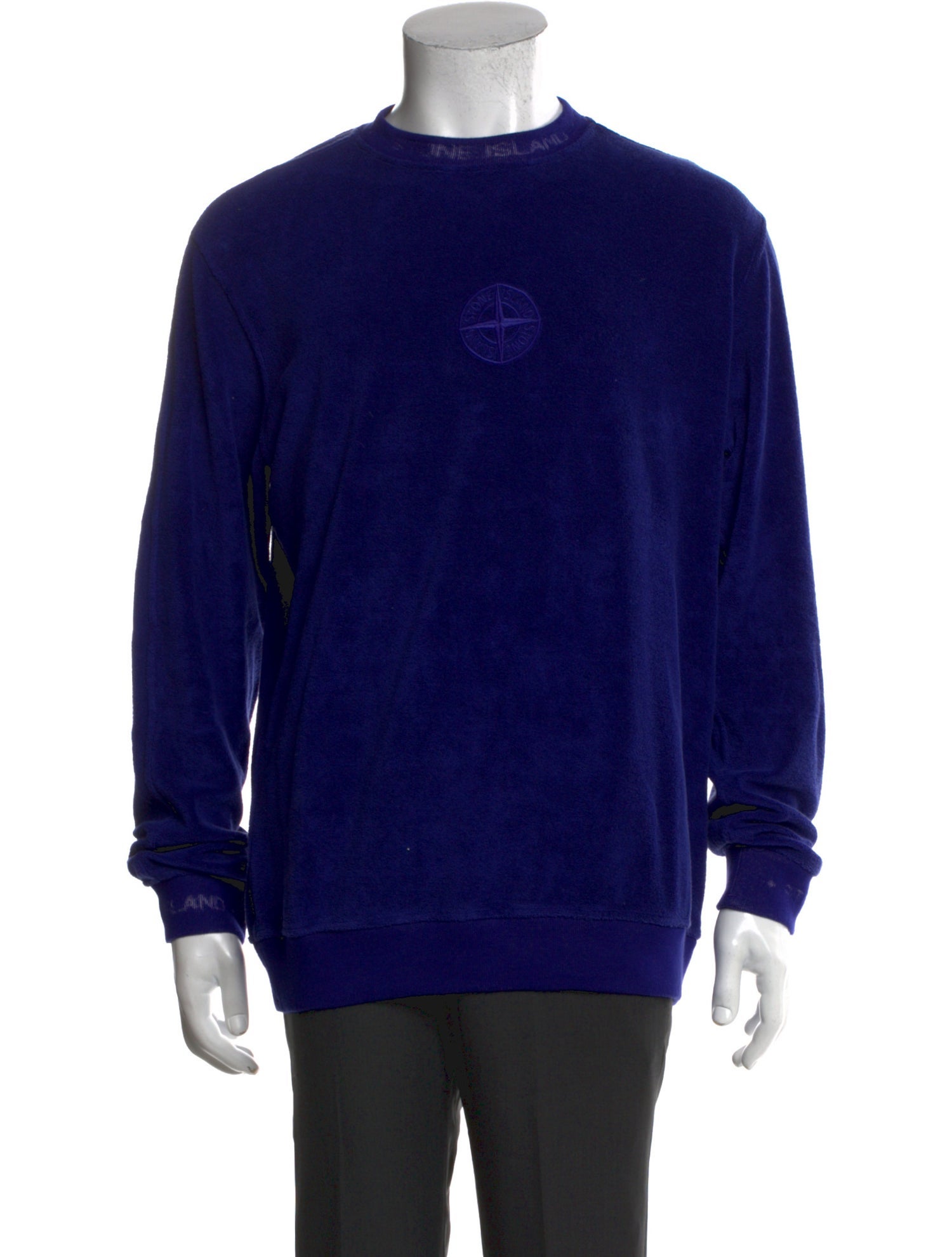 Stone Island Crew Neck Long Sleeve Pullover