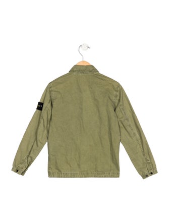 Stone Island Boys' Casual Zip Jacket