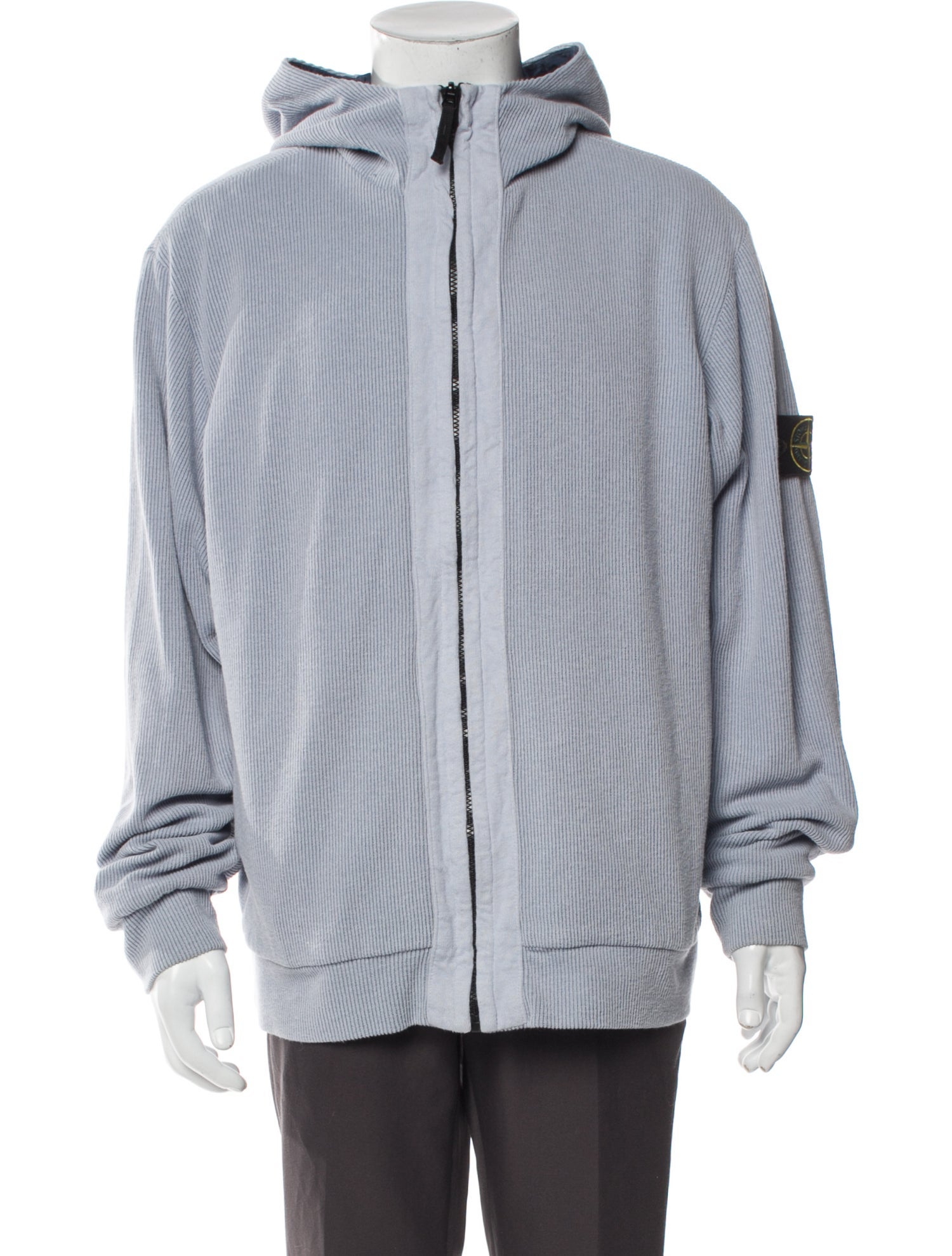 Stone Island Striped Puffer Coat