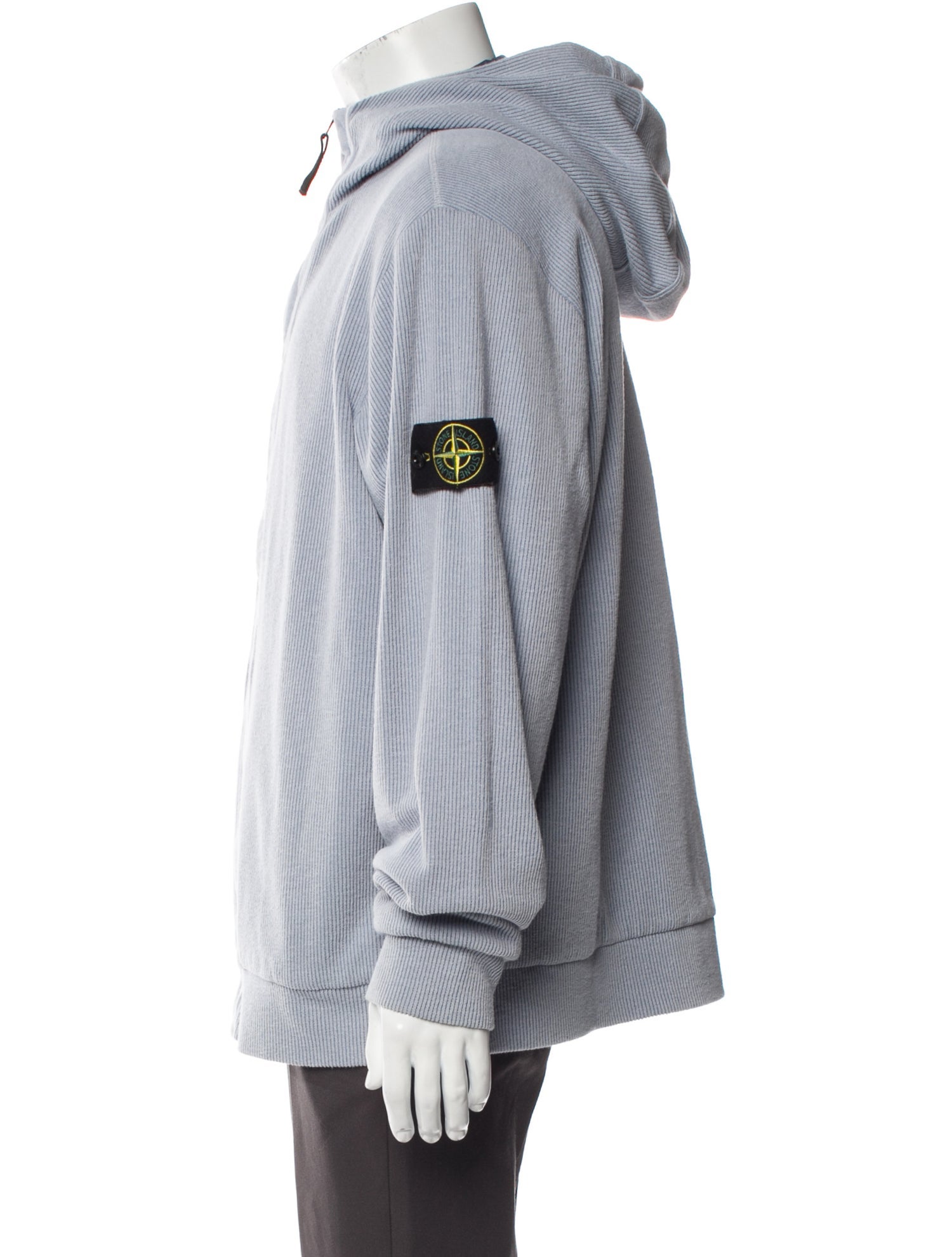 Stone Island Striped Puffer Coat