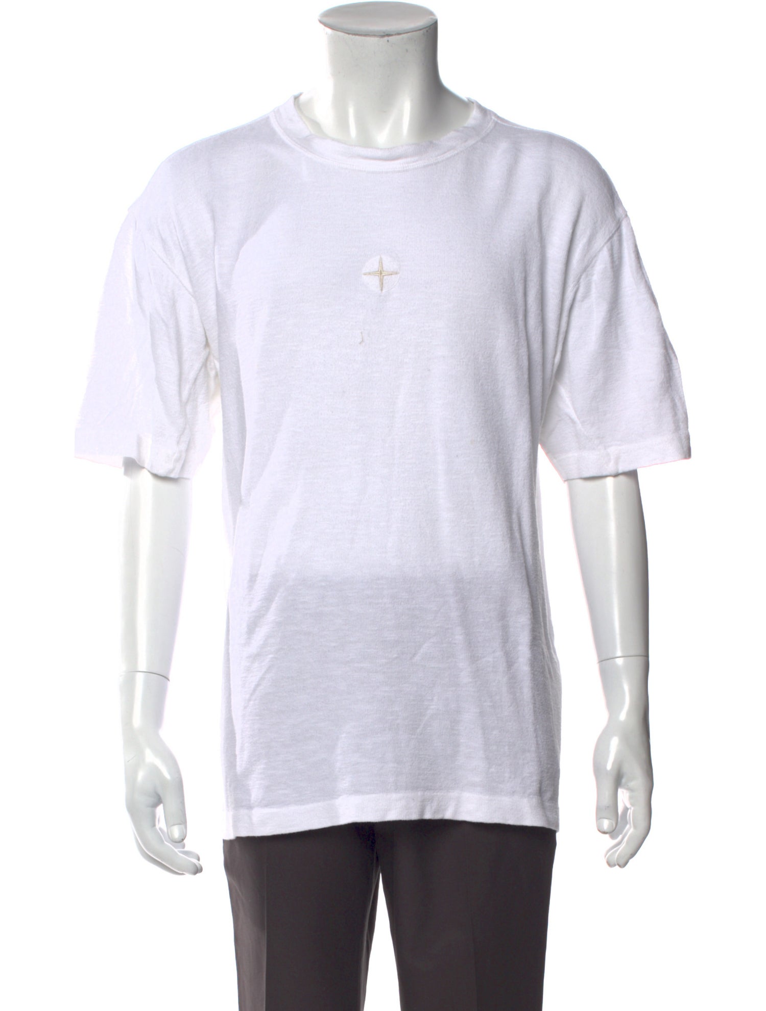 Stone Island Graphic Print Crew Neck T-Shirt