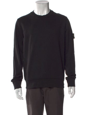 Stone Island Crew Neck Long Sleeve Sweatshirt