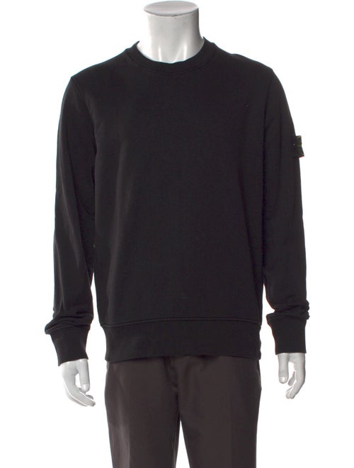 Stone Island Crew Neck Long Sleeve Sweatshirt