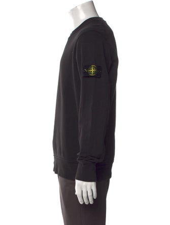 Stone Island Crew Neck Long Sleeve Sweatshirt