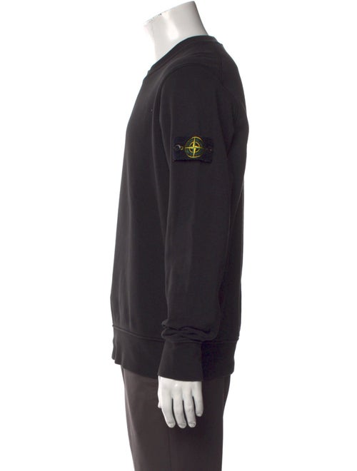 Stone Island Crew Neck Long Sleeve Sweatshirt